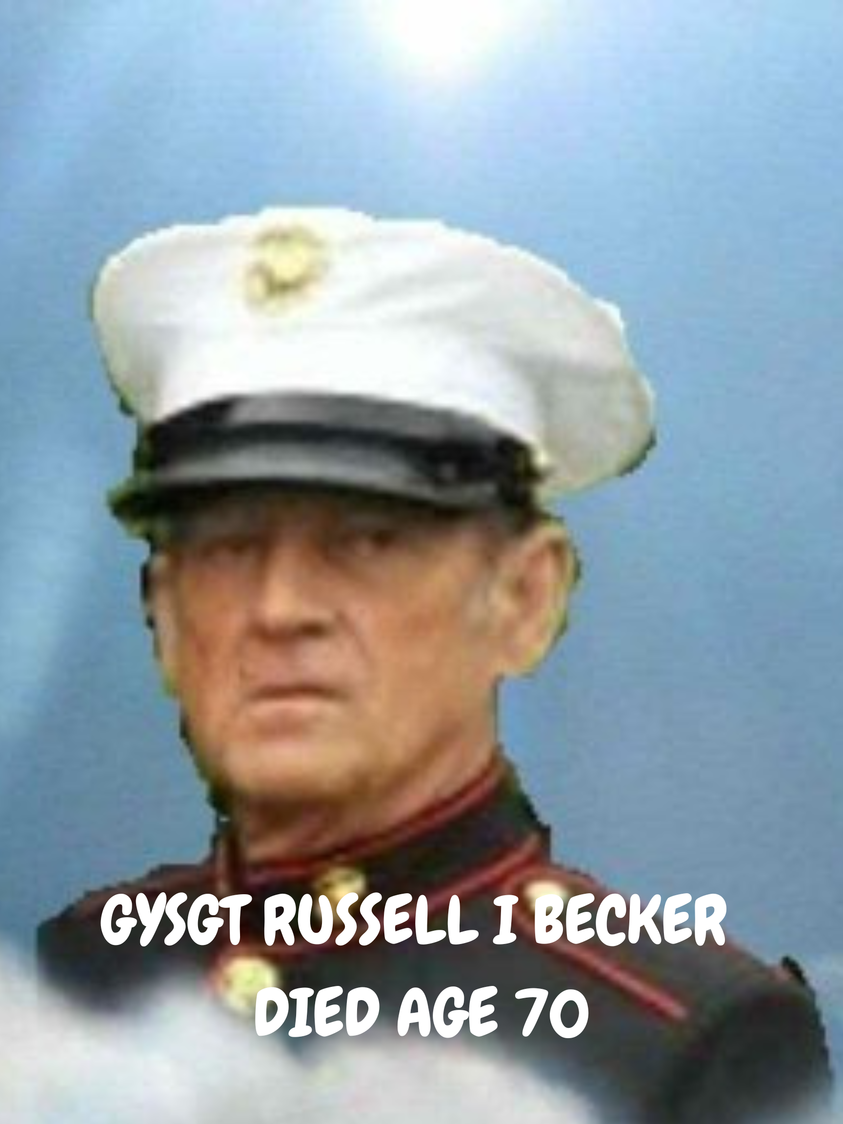 GYSGT RUSSELL BECKER